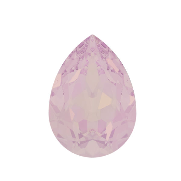 Swarovski 4320 Pear shape 10x14mm Rose Water Opal color 