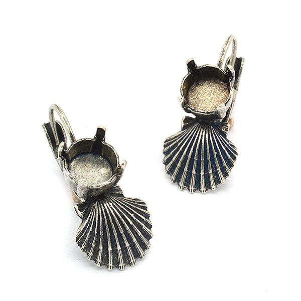 39ss Shell Hanging Earring settings