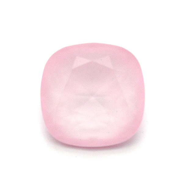 Swarovski 12x12mm Square 4470 Powder Rose color 