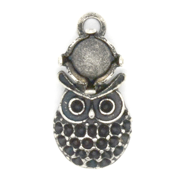 29ss Owl pendant base 