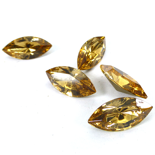 Swarovski 4228 Navette 15x7mm Light Colorado Topaz 