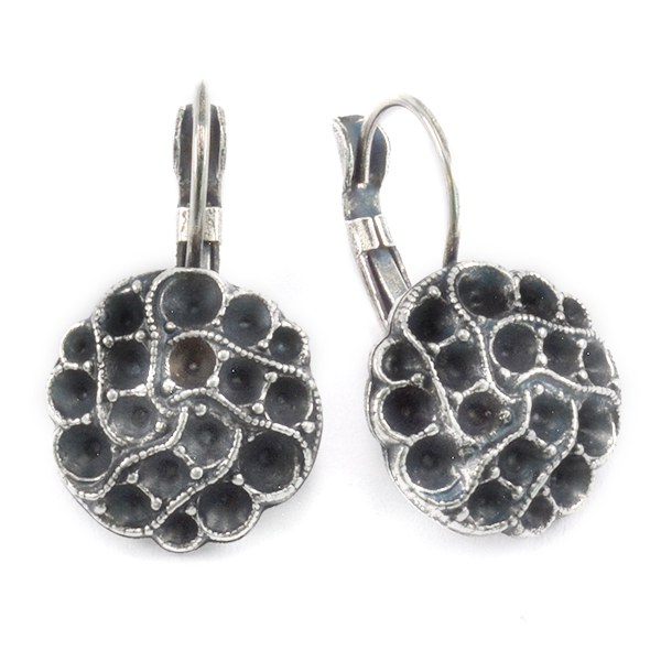 24pp,18pp,14pp Flower Drop earrings base