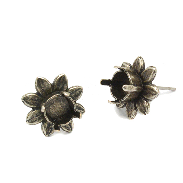 29ss Flower Stud Earring settings