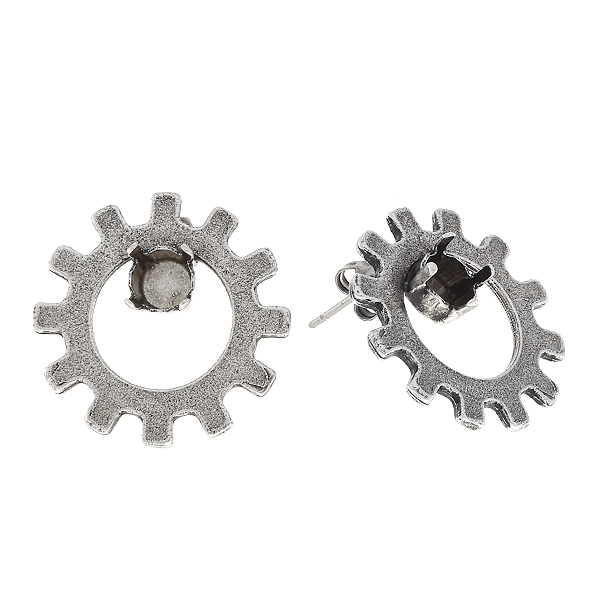 29ss Gear wheel stud earring base