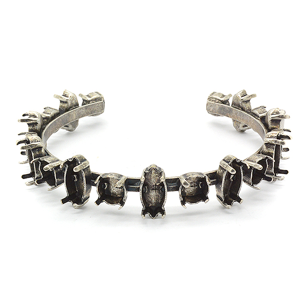 Navette 15-7mm, 39ss Bangale bracelet base-65diameter