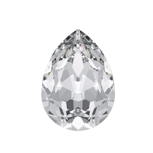 Swarovski 4320 10x14mm Pear shape Crystal color 