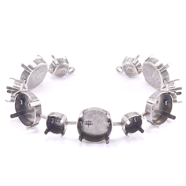 14mm Rivoli and 39ss Bracelet base-11 settings