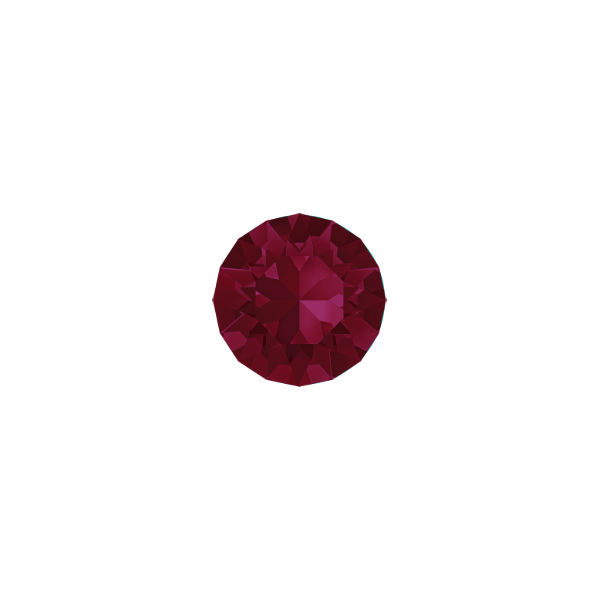 Swarovski 29ss/6mm Ruby 1028