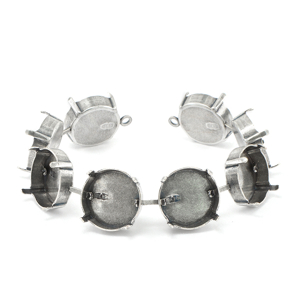 16mm Rivoli Bracelet Base - 8 settings