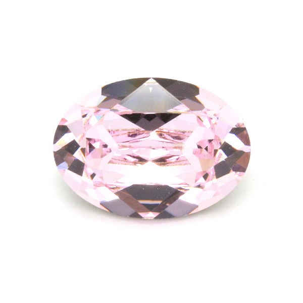 Swarovski 10x14mm Oval 4120  Rosaline color 