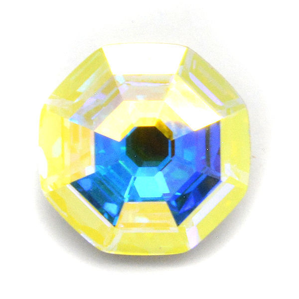 23mm Solaris Fancy Swarovski 4678 Aurore Boreale color