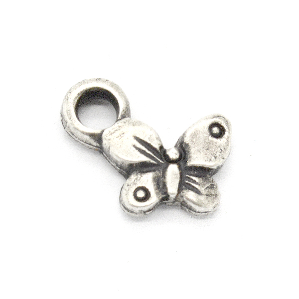 Butterfly Charm with side loop