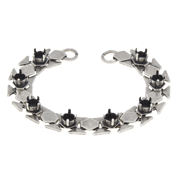 24ss on honeycomb chain bracelet base