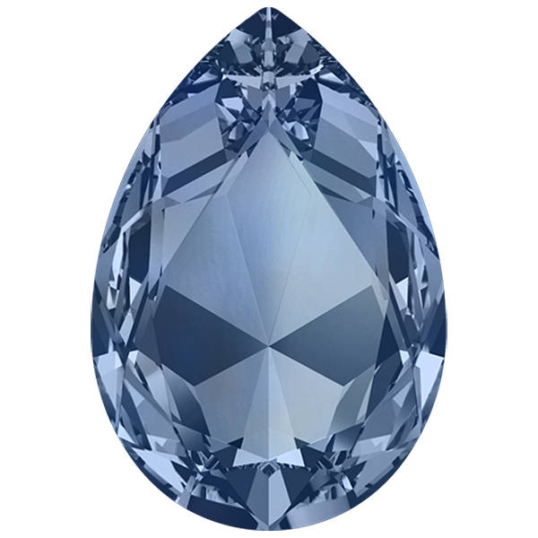 Swarovski 4327 Pear shape 30x20mm Crystal Montana color