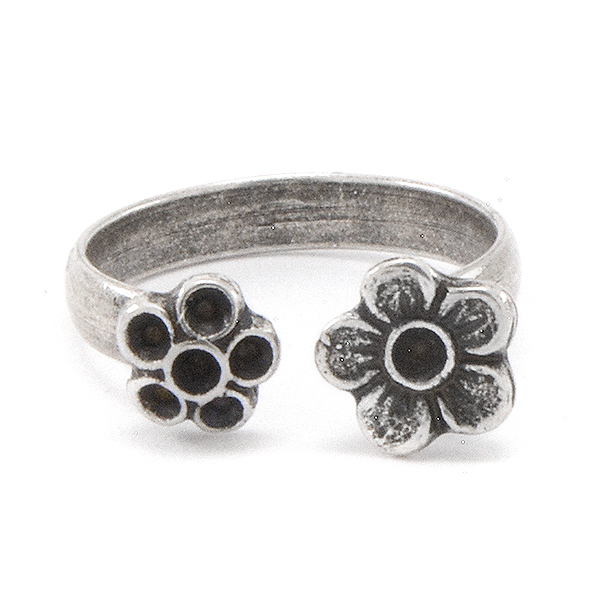 8pp, 14pp Flower Adjustable Ring base