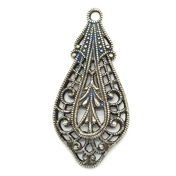 Filigree Leaf shape Pendane base