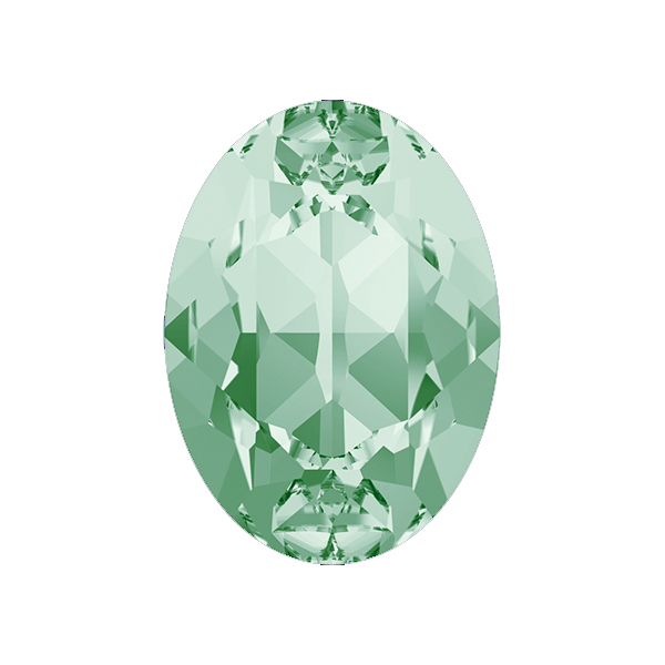 Swarovski 10x14mm Oval 4120 Peridot color 