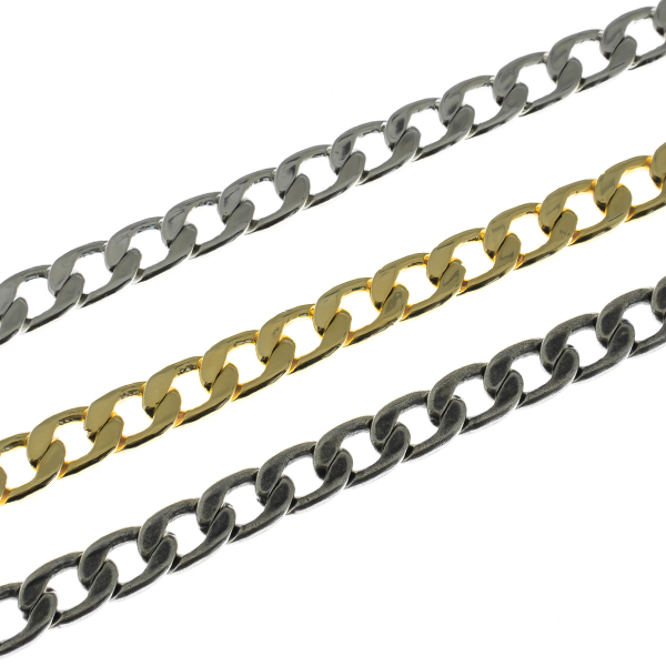 Flat Gourmet chain 11x7.3mm