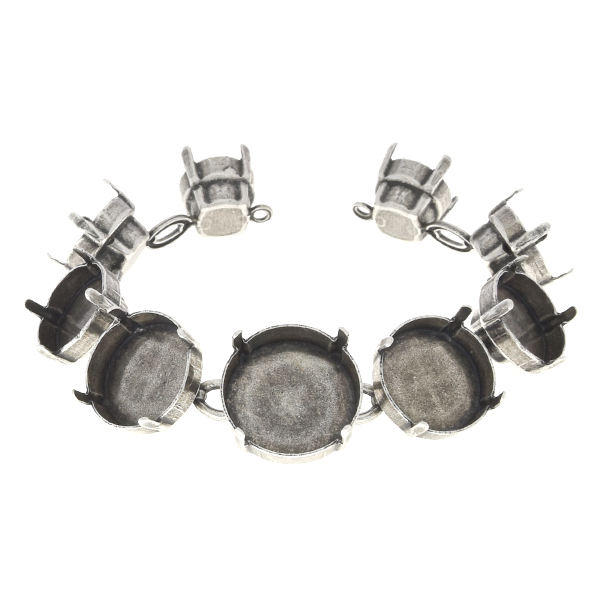 10mm, 12mm, 14mm, 16mm, 18mm Rivoli Bracelet base