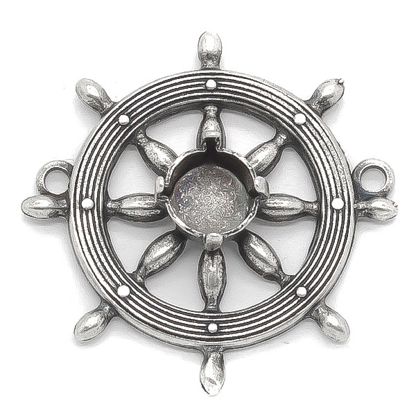 Ship wheel 39ss Pendant base