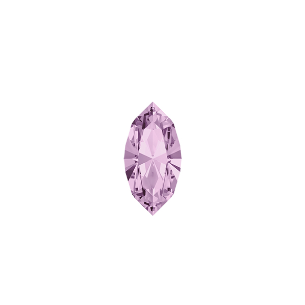 Swarovski Navette 8x4mm Light Amethyst Color 4228 Table cut 