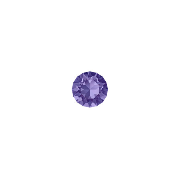 Swarovski 32pp/4mm XIRIUS Chaton 1088 Tanzanite Crystals color (50pcs pack) 