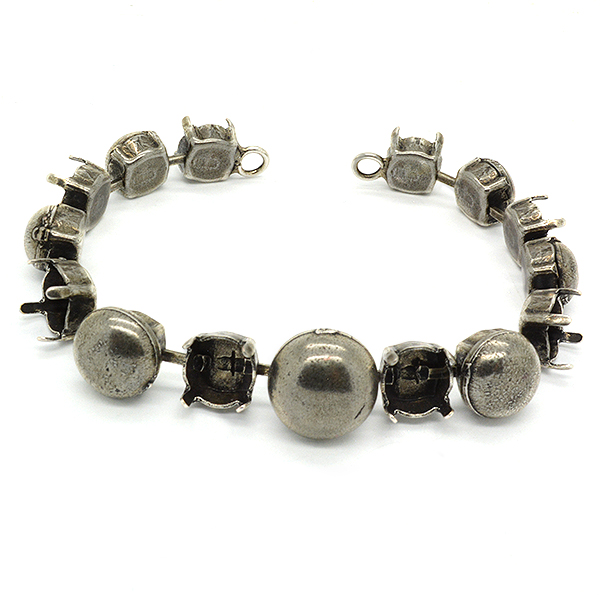  Rivoli 12mm,10mm,39ss Domes Bracelet base