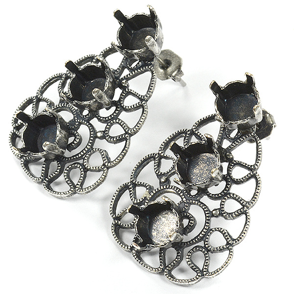 29ss Filigree Vintage Stud Earring base