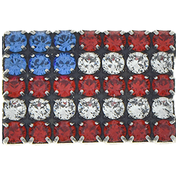 SW Rhinestones USA Flag Set