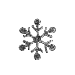 Metal Casting Snowflake Set 6