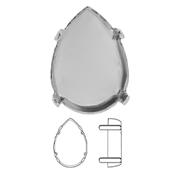 Settings for 4320 Pear Shape fancy stone