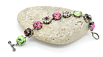 14mm Rivoli bracelet with embedding elements 