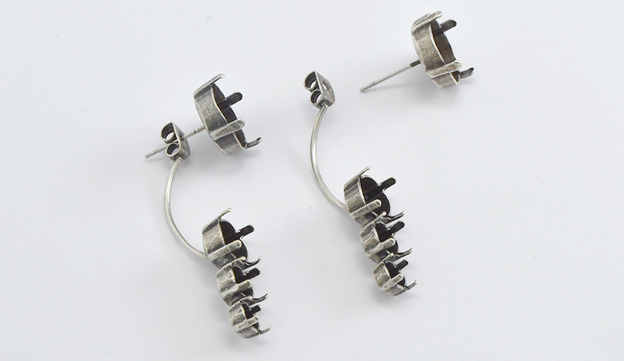  Double Hoop Stud Earrings tutorial