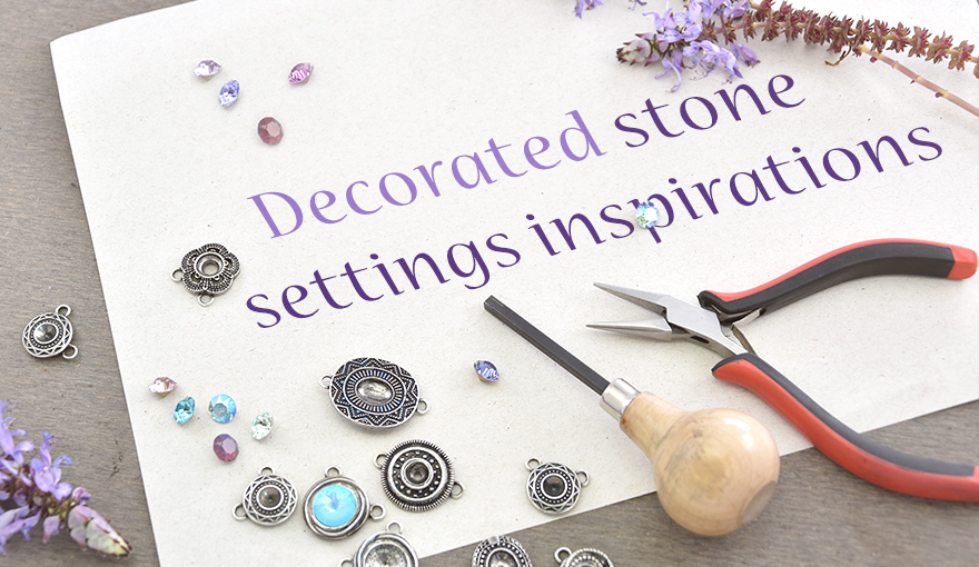 Decorated stone settings inspiration