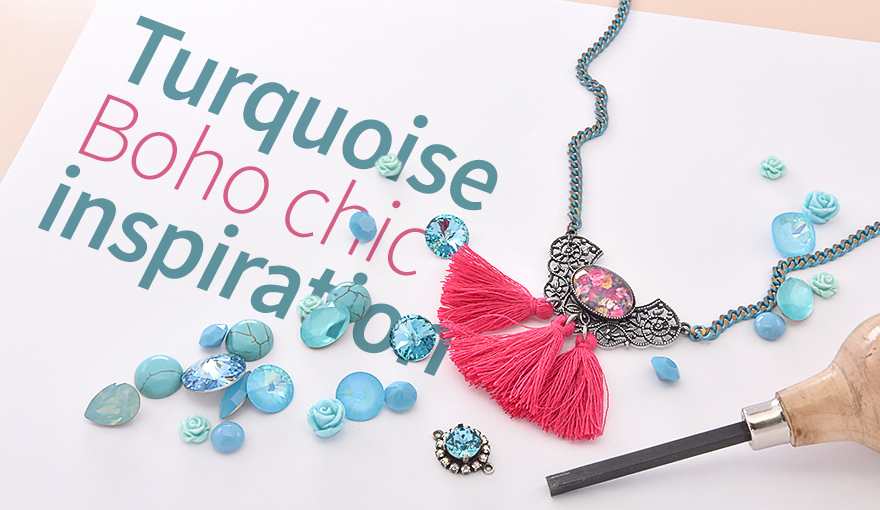 Stylish Turquoise Boho chic inspiration