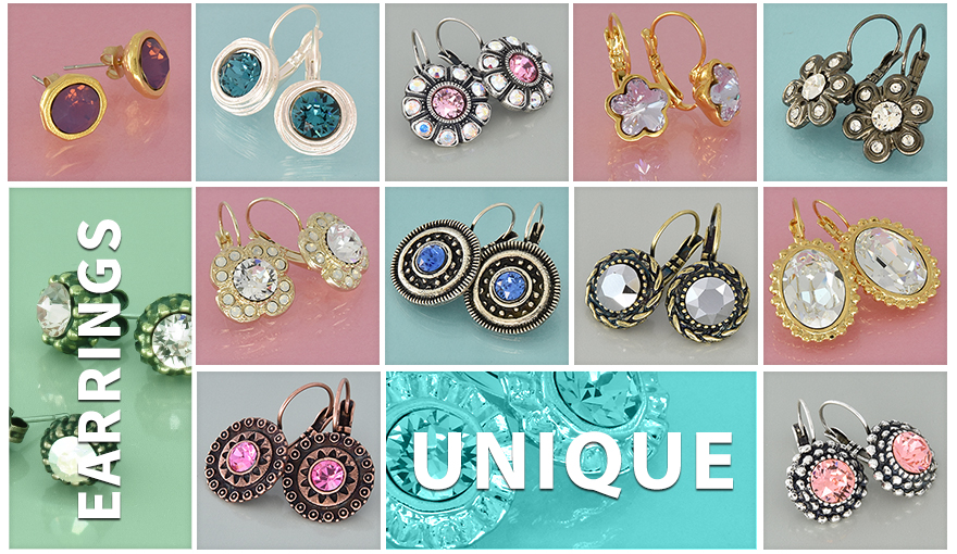 Cup Chain’s unique earring bases for SW crystals